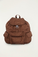 BOLSA FARM PIPOCA LISOS PUFFER MARROM TERRA