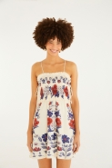 VESTIDO CURTO FLORAL LINA