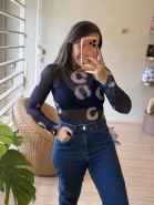 BLUSA TULE GOLDEN WIND OPEN