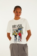 TSHIRT MEDIA PASSAROS BRASIL