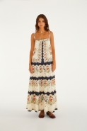 VESTIDO CROPPED FLORAL SERENO