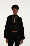CARDIGAN TRICOT PELINHO