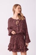 VESTIDO ESTAMPA CEU NOTURNO