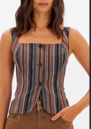 BLUSA ALFAIATARIA DE ALCA