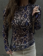 BLUSA TULE COBRA BLUE