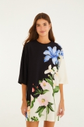 VESTIDO TSHIRT BIG CEU DE FLOR