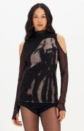 BLUSA MANGA LONGA ESTAMPADA