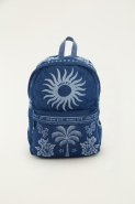 MOCHILA FARM XODO JEANS LENCO TROPICAL