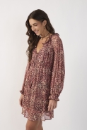 VESTIDO TULE ESTAMPA GAROA