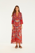 VESTIDO LONGO SONHO DE PAVAO