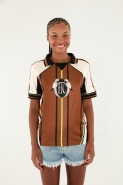 CAMISA ESPORTIVA FARM ETC MARROM