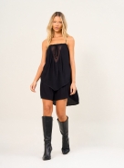 VESTIDO OPEN PRETO