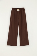 CALCA NYLON MARROM