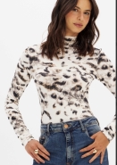 BLUSA GOLA ALTA MANGA LONGA SAVAGE