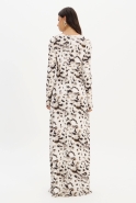 VESTIDO SUPER MIDI MANGA LONGA SAVAGE