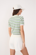 BLUSA TRICOT LISTRAS BRASIL LISTRADO