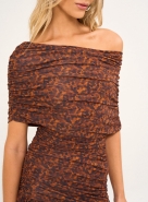 VESTIDO ESTAMPADO OPEN DESERT SHADOWS