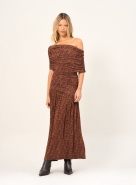 VESTIDO ESTAMPADO OPEN DESERT SHADOWS