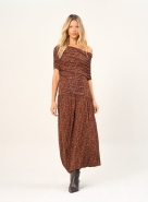 VESTIDO ESTAMPADO OPEN DESERT SHADOWS