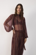 BLUSA TULE ESTAMPA FIO DE LUZ