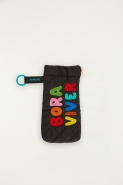 PORTA-OCULOS FARM SOLZAO CAMELO PRETO