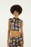 BLUSA CROPPED IGUARIAS DO LITORAL