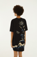 VESTIDO TSHIRT BASICO LUZ DO LUAR