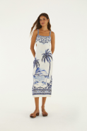 VESTIDO MIDI CIDADE MARAVILHA