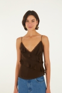 BLUSA ACETINADA