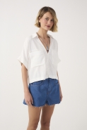 CAMISA BOLSOS FRENTE OFF WHITE