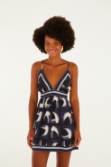 VESTIDO CURTO TUCA TROPICAL