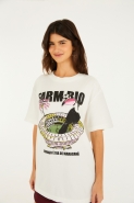 TSHIRT MEDIA MARACANA FARM RIO