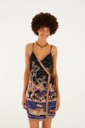VESTIDO CURTO LENCO PARATY