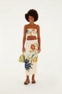 SAIA MIDI FLORAL MAITE