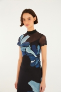 BLUSA TULE JARDIM DE AMORA