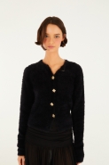 CARDIGAN PELINHO CURTO SLIM