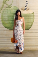 VESTIDO PONTAS FEIRA DE LEGUMES