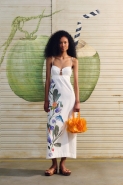 VESTIDO CROPPED ALCA HORTA TROPICAL
