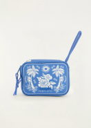 NECESSAIRE FARM XERO PRAIA LENCO TROPICAL AZUL