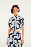 BLUSA CROPPED TUCA TROPICAL