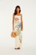 VESTIDO ALCINHA TULE FLORAL MAITE
