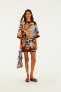 VESTIDO TSHIRT BIG LENCO RIO PARAISO