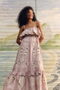 VESTIDO CROPPED RICHELIEU