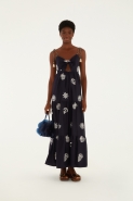 VESTIDO RICHELIEU COLAGEM NAVY