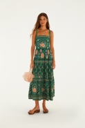 VESTIDO CROPPED JARDIM DE AZALEIAS