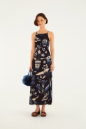 VESTIDO LONGO LUZ DO LUAR