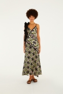 VESTIDO TRANSPASSADO ARARA DE FLOR