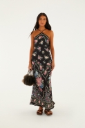 VESTIDO LONGO FRENTE UNICA ROMANCE