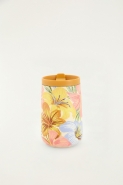 COPO FARM QUE SEDE 450ML FLORAL BAHIA