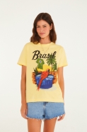 TSHIRT FIT ARARA BRASIL